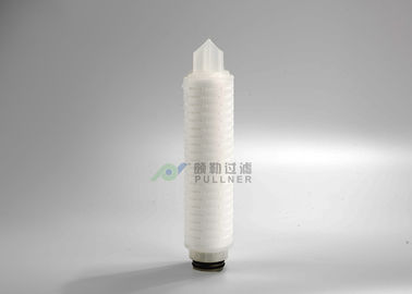 Filter Farmasi Membran Hidrofobik 10 &quot;PVDF berlipat 0,1um 0,22um 0,45um