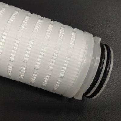 Panjang 10 &quot;0.22um PES Pleated Membrane Filter Cartridge Eye Drop Filtration
