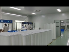 0,4-0,7m² Kepadatan Tinggi Kartrid Filter Lipit PP Untuk Penyaringan Reagen Purtrity