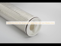 Pullner Flow Rate 60in Suhu Filter Air dengan 7μm Filtrasi Area