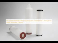 Kartrid Filter Lipit Polipropilena Peringkat Nominal Seri PPL untuk Industri Pengolahan Air