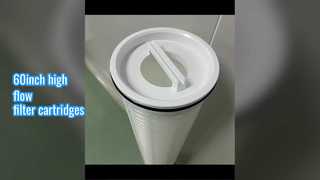 Kartrid filter aliran tinggi 60 inci