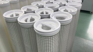Kartrid Filter Baja Tahan Karat Suhu Tinggi 40''