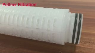Kartrid filter lipit PTFE 30 inci untuk tekanan udara