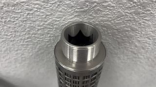 Kartrid Filter Berlipat Felt Serat Stainless Steel 40 Inci