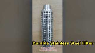 Filter Kartrid Baja Tahan Karat Filtrasi Gas Minyak