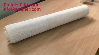 Kartrid Filter Aliran Tinggi Lipit Horizontal untuk Aplikasi Pra-Filtrasi