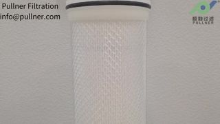 Kartrid Filter Aliran Tinggi 60" untuk Penyulingan Minyak Sawit | Media Lipit PET Suhu Tinggi