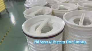 Seri PBT 60 Inci Semua Kartrid Filter Poliester