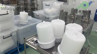 10 inci PRS Series Integrated Saccular Filter Cartridge untuk Aplikasi Energi Baru