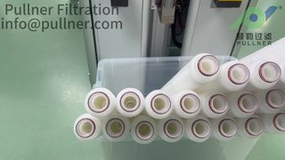 40 inci High Flow PES Membrane Filter Cartridge untuk Filtrasi Mikroelektronika