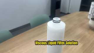 Kartrid Filter Limbah Tipe Penggulung