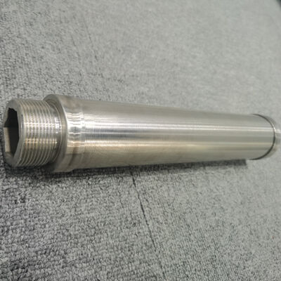 Kartrid Filter Logam Seri PHSV dengan Rib Pengelasan Spiral dan Kawat Berbentuk V untuk Filtrasi Kekuatan Tinggi