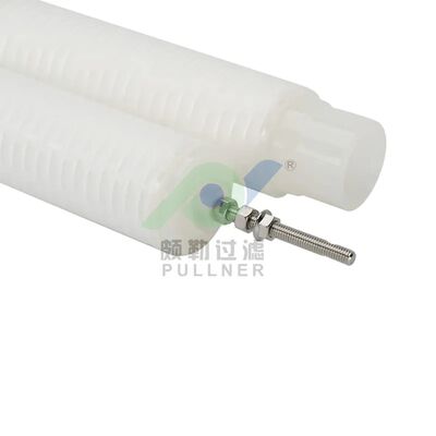 PHFZ Series Backflushable Pleated Filter Cartridge untuk Penghapusan Besi di Air Kondensasi Pembangkit Listrik dengan Desain Las 40 "dan 30"