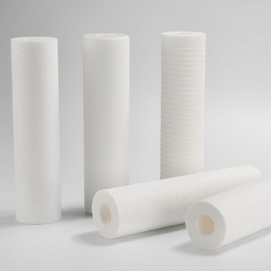 PLM Series Melt Blown High Flow Filter Cartridge dengan kapasitas tahan kotoran tinggi, tahan korosi dan tahan kompresi tinggi