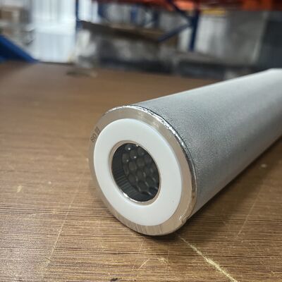 304/316L Kartrid Filter Mesh Stainless Steel dengan Mikron Custom Multi-size untuk Resistensi Suhu Tinggi