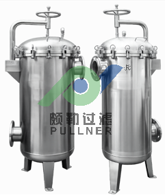 Rumah Filter Aliran Tinggi Multi-Kartrid SS304/316L Bersertifikat ISO untuk Pra-perawatan RO & Pengolahan Air Industri