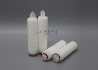 Kartrid Filter Udara Panjang Opsional, Filter Lipit PTFE Steril