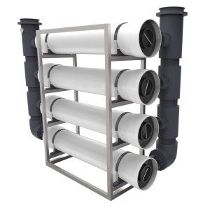 Fiberglass Membrane Cartridge Filter Housing Air Reverse Osmosis Prefiltrasi