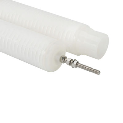 40 inci Condensate Polishing Filter dengan 3.5m3/h ~ 4.5m3/h Aliran untuk pembangkit listrik untuk menghilangkan besi oksida