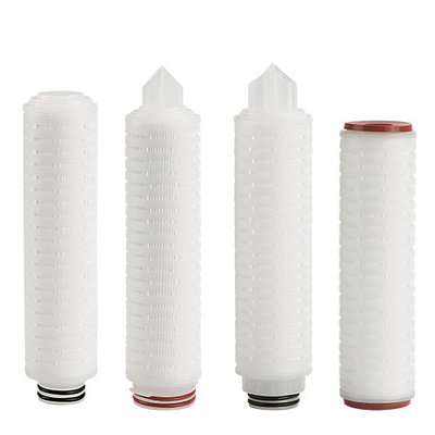 10 - 40 inci Polypropylene Filter Farmasi Dengan Suhu Operasi Maksimum 80°C