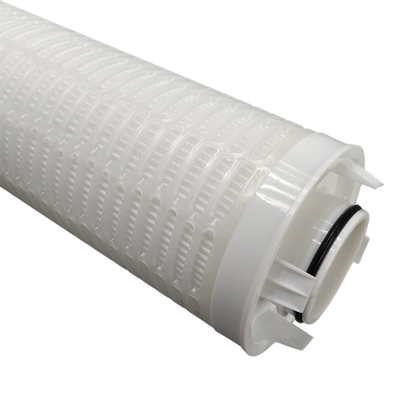 20 Panjang 0,1-100 Mikron Pullner Flow Filter Cartridge dengan 8m2/40 Filtrasi Area