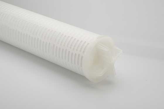 Aliran Polypropylene Filter Element 6.5 OD Kapasitas Besar Span 20/40/60 Inch Panjang