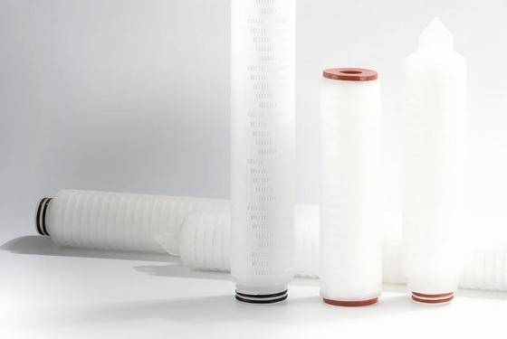 Kartrid Filter PTFE All-Teflon dengan bahan PVDF untuk aplikasi tahan kimia dan curah hujan rendah