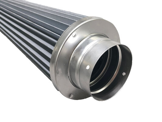 Kartrid Filter Aliran Tinggi Seri PTS dengan Efisiensi Intersepsi Partikel 99,99% dan Lapisan Film Berbasis Karbon