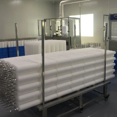 PHFZ Series Backflushable Pleated Filter Cartridge untuk Penghapusan Besi di Air Kondensasi Pembangkit Listrik dengan Desain Las 40 "dan 30"