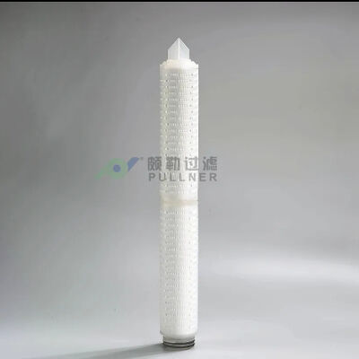 20'' Nominal Rating Polypropylene Filter Cartridge untuk Filtrasi Makanan dan Minuman dengan Konstruksi Bahan PP