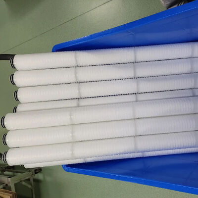 20'' Nominal Rating Polypropylene Filter Cartridge untuk Filtrasi Makanan dan Minuman dengan Konstruksi Bahan PP