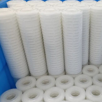 20'' Nominal Rating Polypropylene Filter Cartridge untuk Filtrasi Makanan dan Minuman dengan Konstruksi Bahan PP