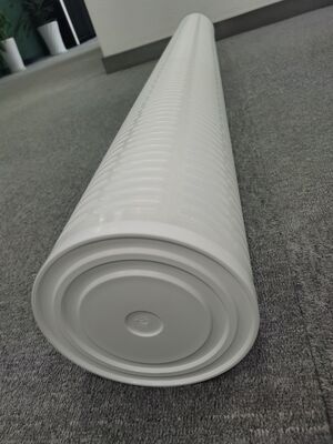 60 Inch High Flow Filter Cartridge dengan 0.1um-100um Filtrasi dan Tekanan 2.5bar untuk Filtrasi Air