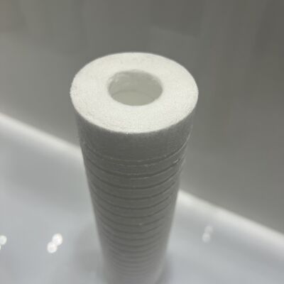Efisiensi Tinggi 10 '' PP Melt Blown Filter Cartridge untuk Pembersihan Air