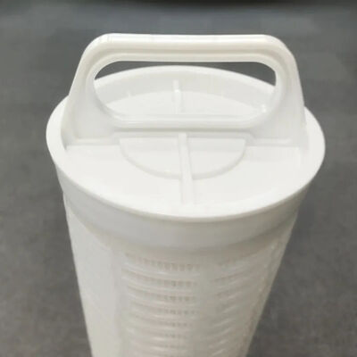 6.5 inci 110m3/H Polypropylene High Flow Filter Cartridge untuk desalination air laut dengan kapasitas pemegang kotoran tinggi