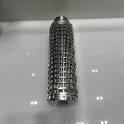 Kartrid Filter Felt Fiber Stainless Steel Pleated dengan ketahanan suhu tinggi, ukuran pori bertingkat, dan area filtrasi yang besar