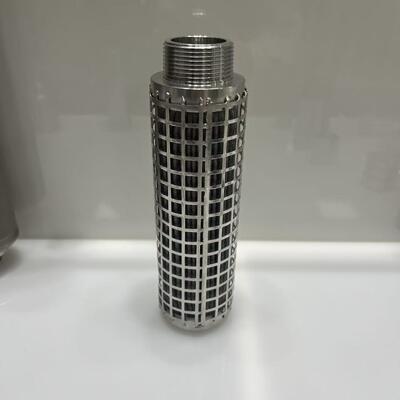 Kartrid Filter Felt Fiber Stainless Steel Pleated dengan ketahanan suhu tinggi, ukuran pori bertingkat, dan area filtrasi yang besar