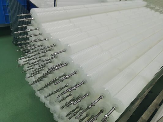 String Wound High Flow Filter Cartridge dengan Honeycomb Structure untuk pabrik pengolahan air laut