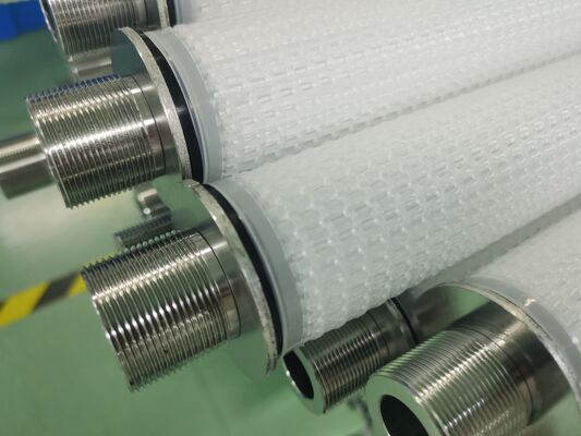 String Wound High Flow Filter Cartridge dengan Honeycomb Structure untuk pabrik pengolahan air laut