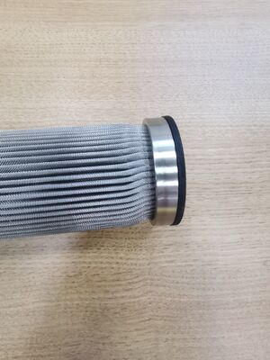 Kartrid Filter Felt Serat Sinter Baja Rinsing untuk Filtrasi Cairan Korosif dan Suhu Tinggi