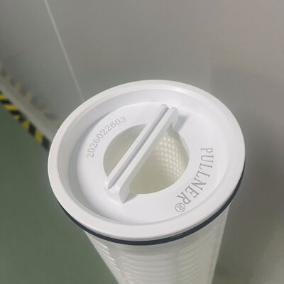 40 inci High Flow Filter Cartridge dengan 110M3/H Flow Rate dan PP Filter Media untuk Pengolahan Air