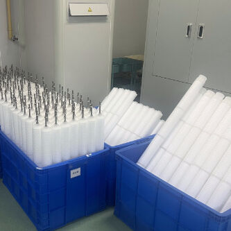 70inch PP pleated filter cartridge untuk air kondensasi di pembangkit listrik