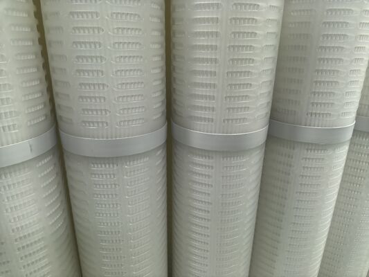 Bahan PP yang dibuat 60 Inch High Flow Filter Cartridge untuk Filtrasi Air Laut