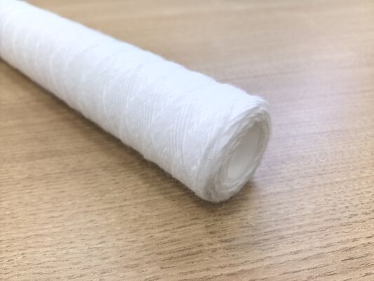 5 Mikron 40" Filter Kartrid Lilitan Benang untuk Pengolahan Air Kondensat