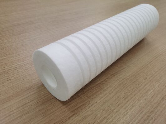 10 Inci 5 Mikron Melt Blown Filter Cartridge untuk RO Pra-pengolahan dan Filtrasi Air