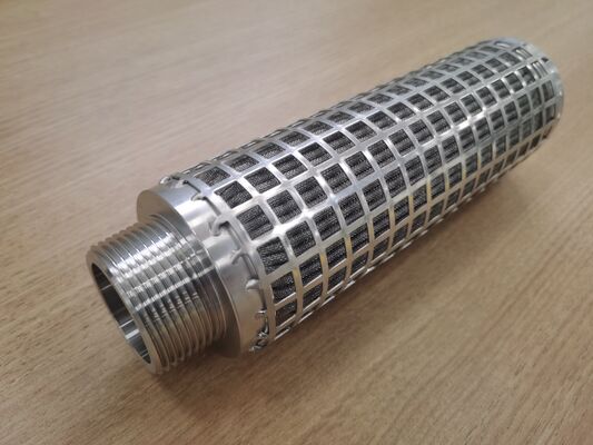 316L Kartrid Filter Pleated Baja Rinsless dengan Area Filtrasi Besar dan Ketahanan Suhu Tinggi