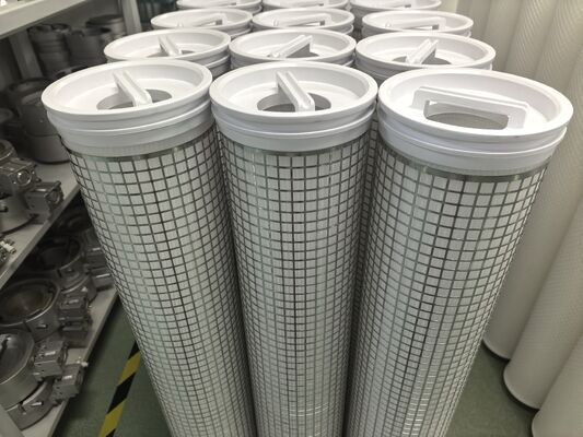 60 Inci High Flow Condensate Polishing Filter Cartridge dengan 7 Mikron Rating