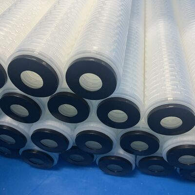 Asimetris PES Membrane Filter Cartridge dengan 0,02μm Ultra High Precision dan Resistance Kimia untuk Aplikasi Industri