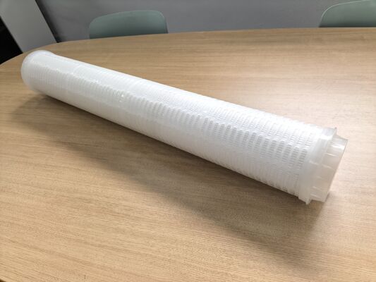 Kartrid Lipit Aliran Tinggi Polypropylene untuk Filtrasi Air Laut
